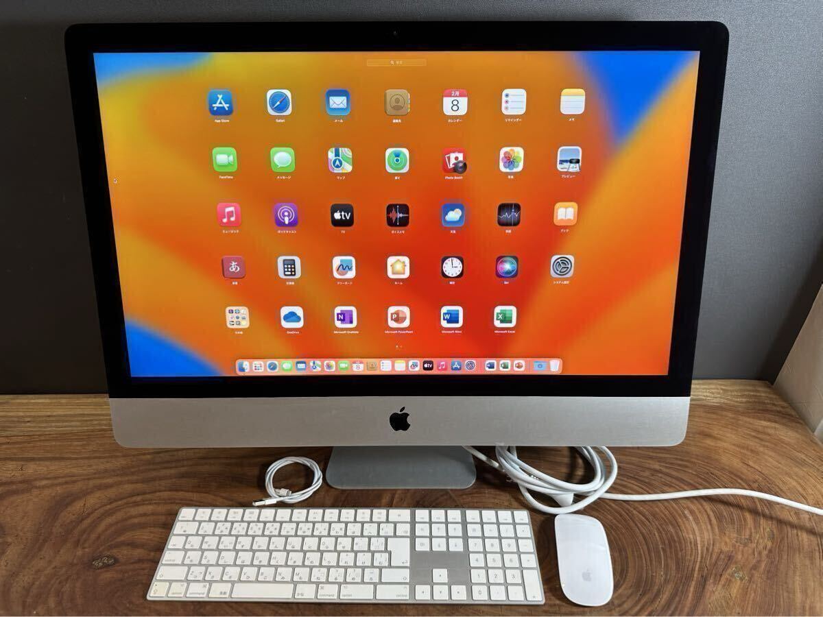「美品セール」Apple iMac Retina 5K 27inch 2019/CPUi5 3.0GHZ/32GB/SSD1TB/office2024/Windows11/CJ200-4拍卖
