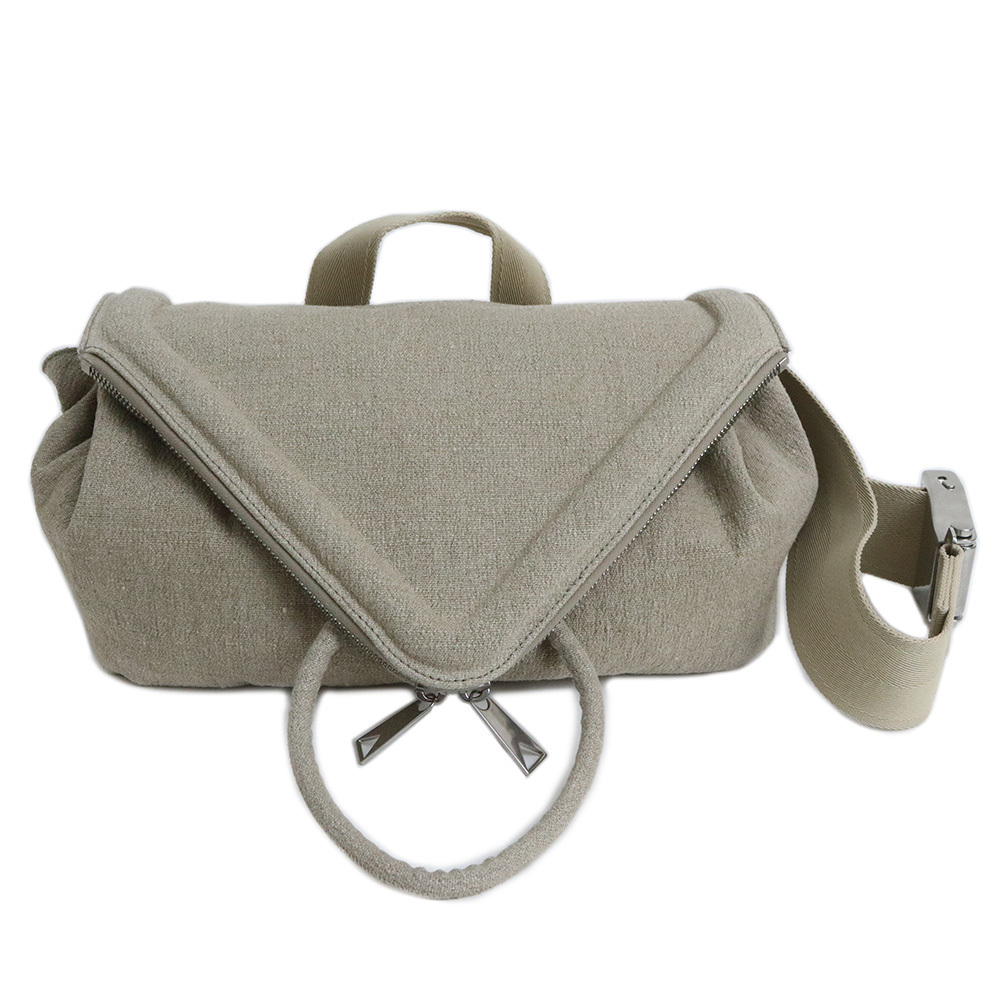 (未使用 展示品)ボッテガヴェネタ BOTTEGA VENETA ビーク ウエストバッグ ボディバッグ ショルダーバッグ 659419 リネン キャンバス拍卖