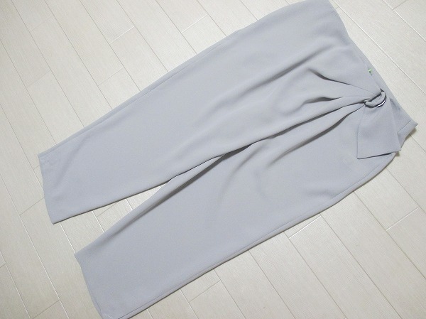 未使用/ダーマコレクション*DAMA collection ドレープタックアンクルパンツ 73-97 大きいサイズ拍卖