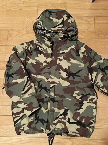 WAIPER ワイパー ECWCS GEN1 COLD WEATHER PARKA サイズL 迷彩柄 カモフラ カモフラージュ ミリタリー フィールドジャケット 米軍 レプリカ拍卖
