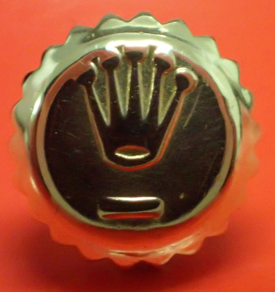 ROLEX ロレックス 純正 603-8 金 リューズ 竜頭 6mm デイトジャスト GMT 16203 16233 16263 16238 16713 16718 16758 18238【43N】拍卖