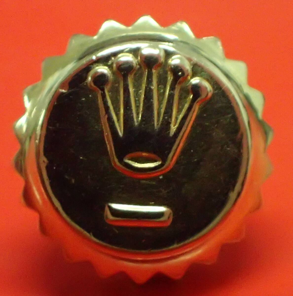 ROLEX ロレックス 純正 603-8 金 リューズ 竜頭 6mm デイトジャスト GMT 16203 16233 16263 16238 16713 16718 16758 18238【46N】拍卖