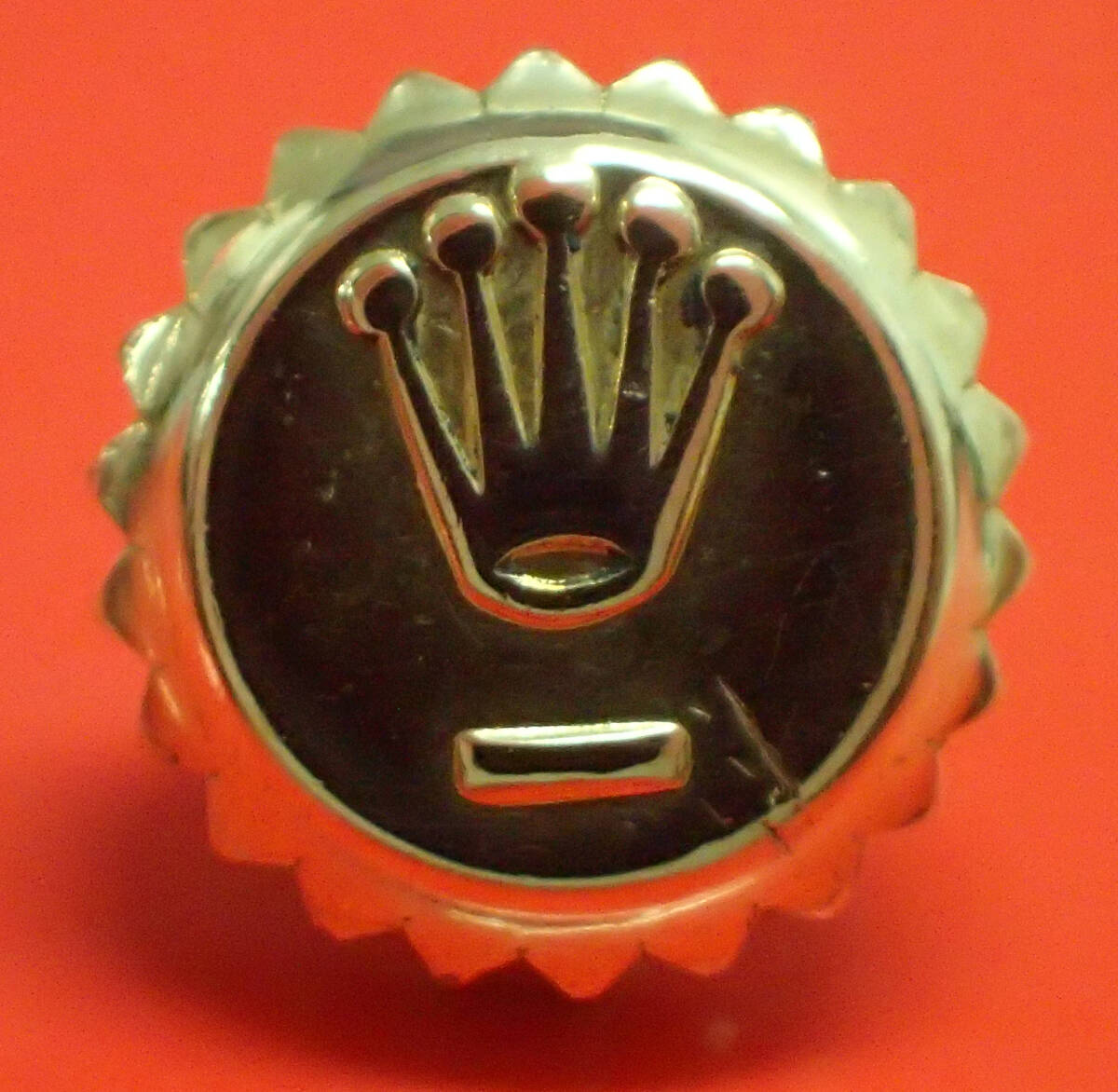 ROLEX ロレックス 純正 603-8 金 リューズ 竜頭 6mm デイトジャスト GMT 16203 16233 16263 16238 16713 16718 16758 18238【39N】拍卖