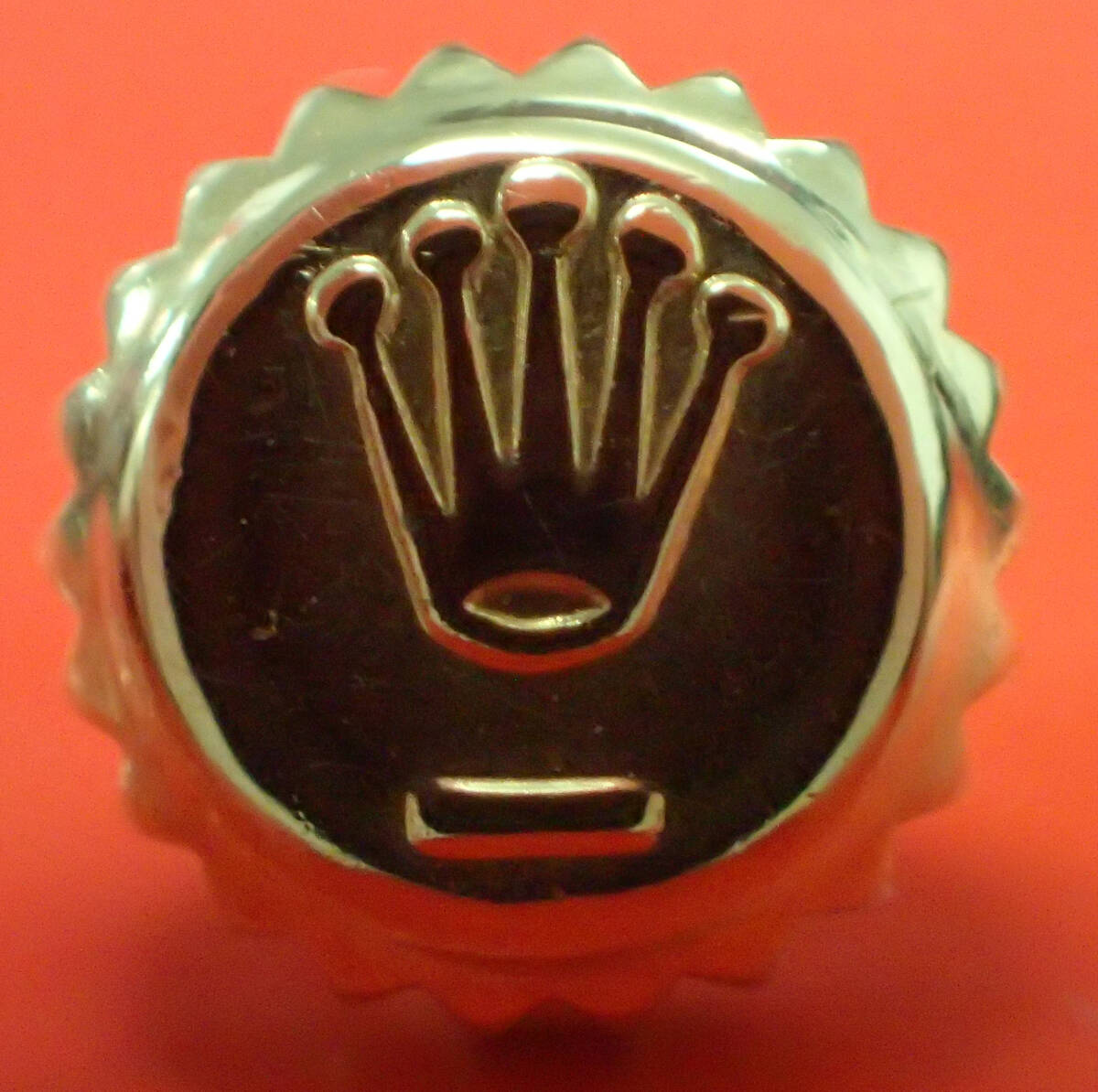 ROLEX ロレックス 純正 603-8 金 リューズ 竜頭 6mm デイトジャスト GMT 16203 16233 16263 16238 16713 16718 16758 18238【42N】拍卖