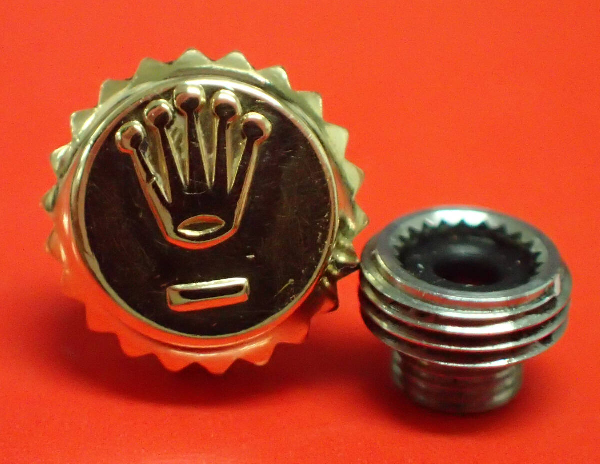 ROLEX ロレックス 純正 603-8 金 リューズ チューブ 6mm デイトジャスト GMT 16203 16233 16263 16238 16713 16718 16758 18238【5】拍卖