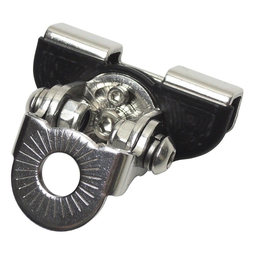 SUS316 ステンレス 作業灯 ステー ブラケット クリップ 挟み込み ライト 取付金具 台座 フォグランプステー 板厚6mm ボンネットブラケット拍卖