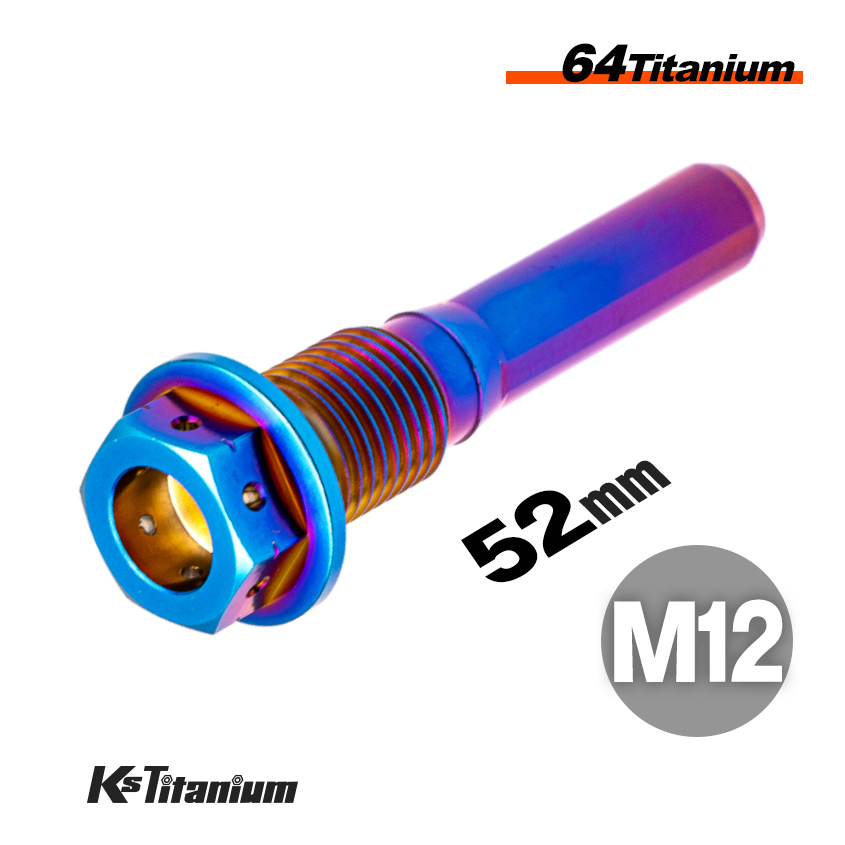 64チタン リア用 キャリパー スライドピン 焼き色 NSR250R MC21 MC18 NSR50 CBR250RR MC51 等に適合 ニッシン用キャリパー ワイヤリング拍卖