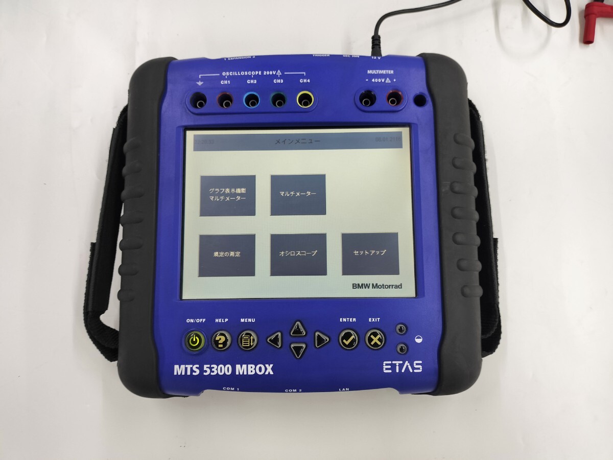 ETAS MTS 5300 MBOX ENGINE ANALYZER エンジンアナライザー 車両診断機 オシロ マルチメーター 解析拍卖