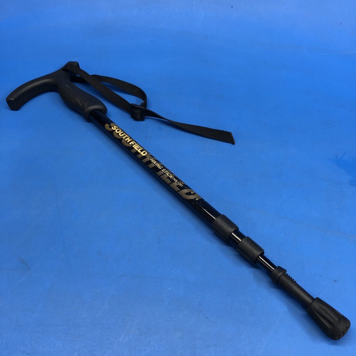 Y2210 【 サウスフィールド ハイキングスティック 】SOUTH FIELD HS-1201 トレッキングステッキ 登山 伸縮 軽量 ストック HIKING STICK拍卖
