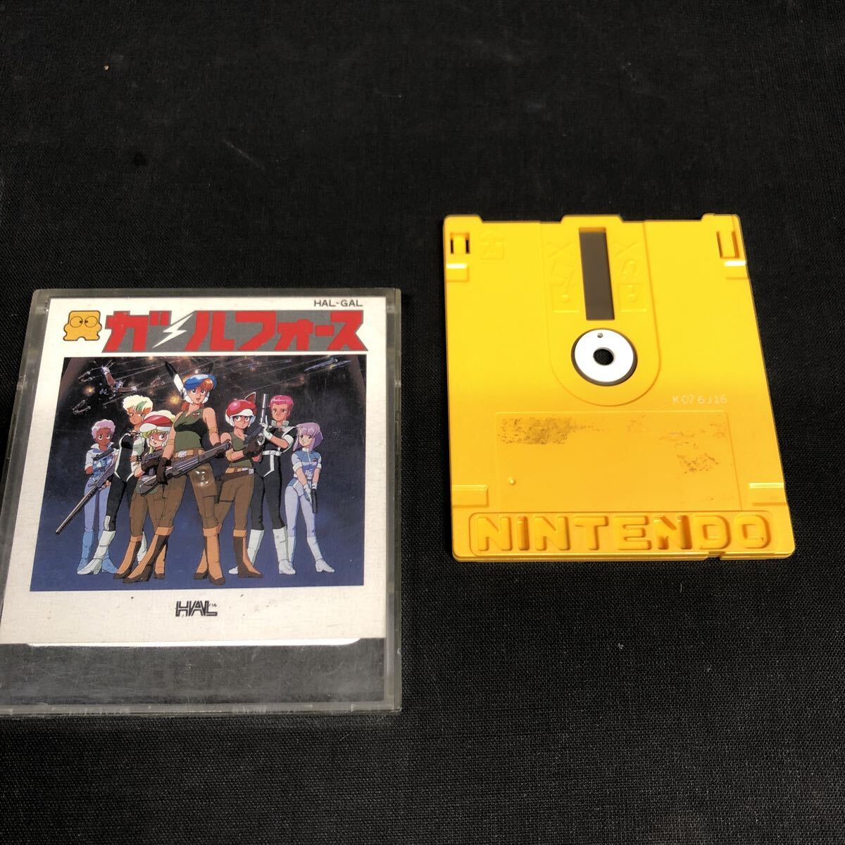 Y2246 【 ファミコン FC 『 ガルフォース 』 】 ソフトのみ 動作未確認 ファミリーコンピュータ ディスクシステム拍卖