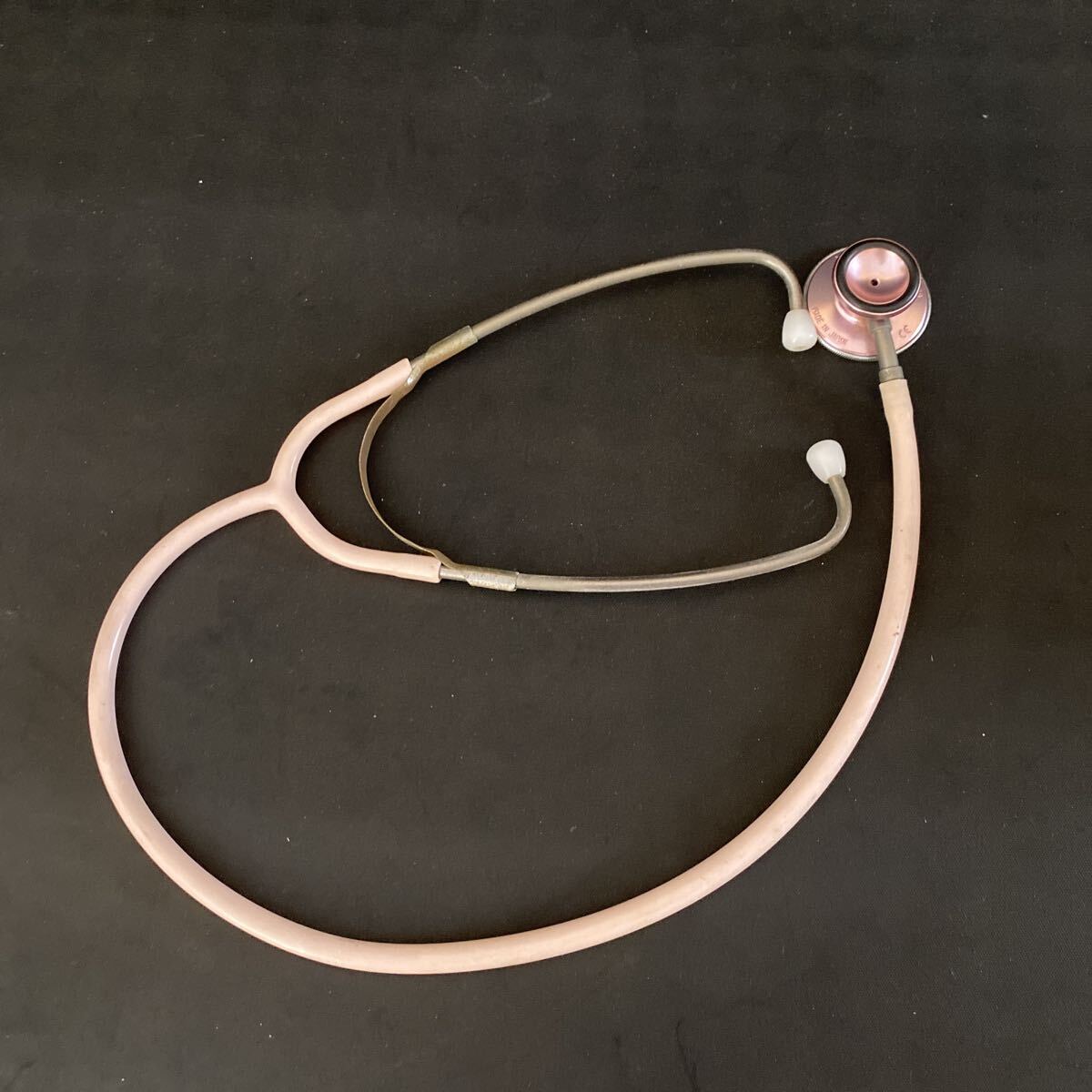 T4046 レトロ YAMASU MODEL 120 聴診器 ピンク拍卖