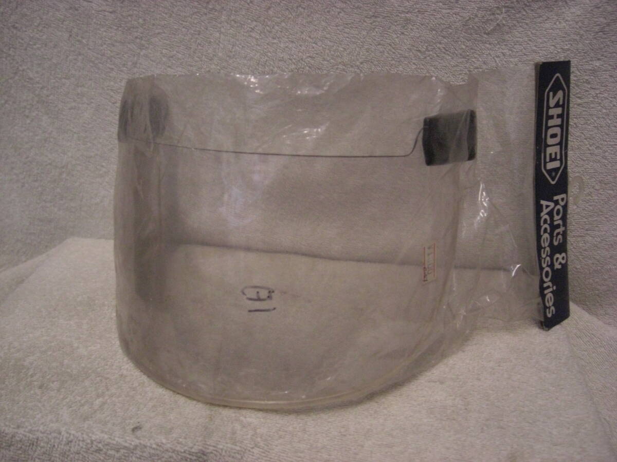 ◇新品 未開封 デットストック 当時物 SHOEI 昭栄 ジェットヘルメット BF-IB/PCF-3B 用 C-51 シールド クリアー 検索 希少品 レア レトロ拍卖