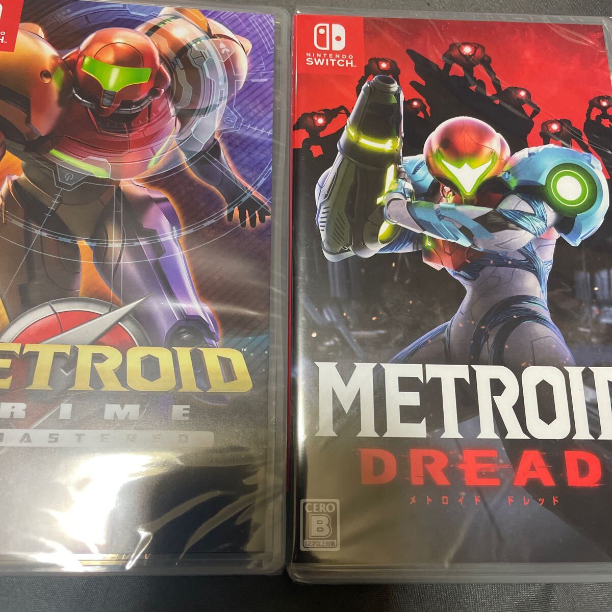 Switchソフト メトロイドプライム リマスタード メトロイド ドレッド 2本セット 新品未開封 まとめ売り拍卖