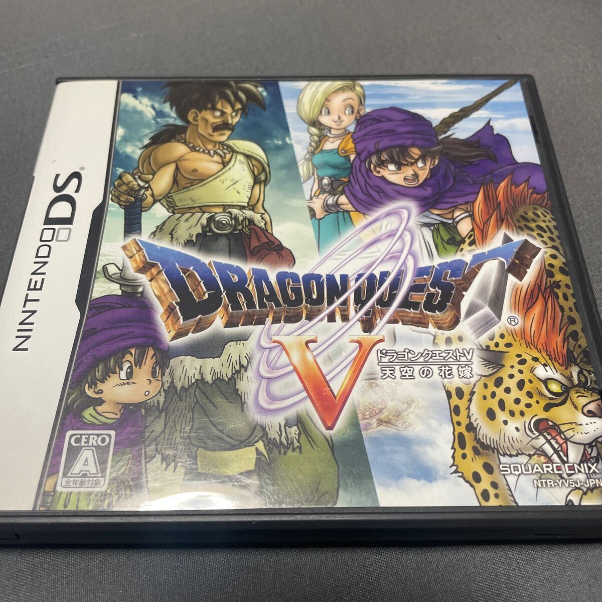 DSソフト ドラゴンクエストⅤ 天空の花嫁 取説欠品 中古拍卖