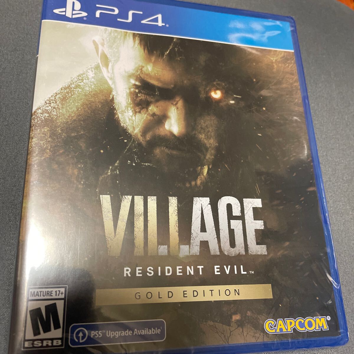 PS4ソフト バイオハザード ヴィレッジ BIOHAZARD VILLAGE GOLD EDITION 新品未開封拍卖