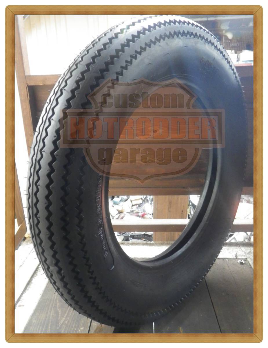 __★5.00-16 ビンテージ タイヤ★130/90-16 140/90-16Loadstar Tire firestone ファイヤーストーン レプリカ クラシック DURO拍卖