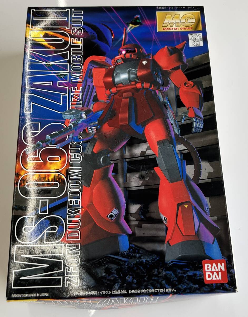 MG 1/100 MS-06S ザクⅡ シャア専用 袋未開封 未組立 機動戦士ガンダム拍卖