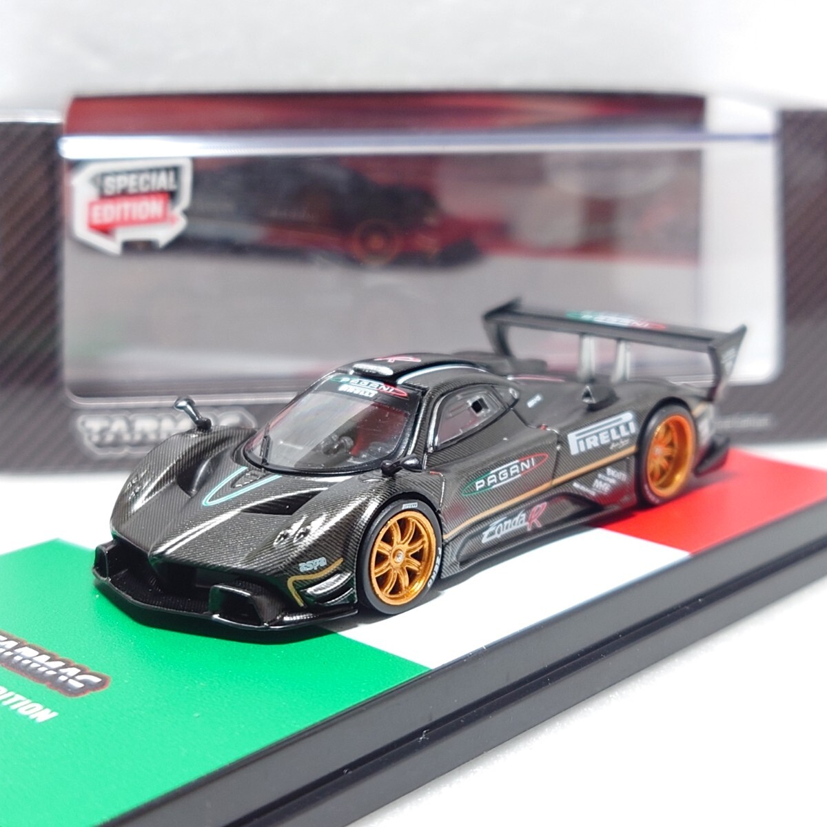 Tarmac 1/64 パガーニ ゾンダR ニュルブルクリンク ラップタイムレコードエディション ターマックワークス Pagani Zonda Nur Record拍卖