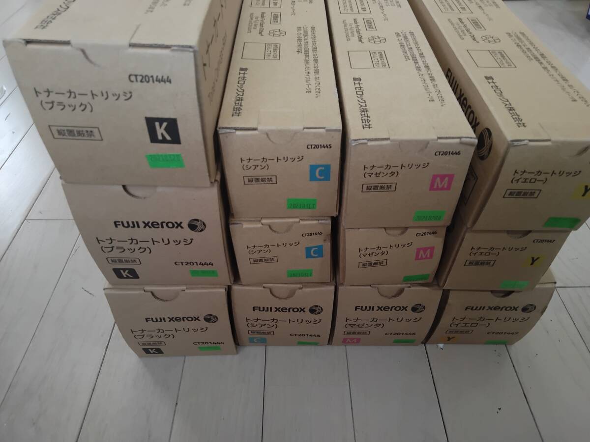 XEROX/ゼロックス 純正品 CT201444/CT201445/CT201446/CT201447 4色3セット 合計12箱 新品未開封品 Docucentre-Ⅳ C2260/C2263用拍卖
