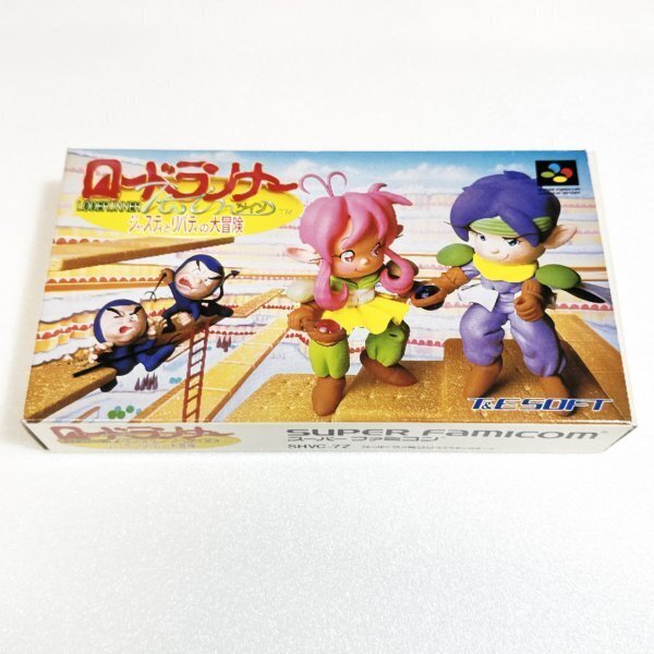 ロードランナーツイン【箱・説明書付き】♪動作確認済♪3本まで同梱可♪ SFC スーパーファミコン拍卖