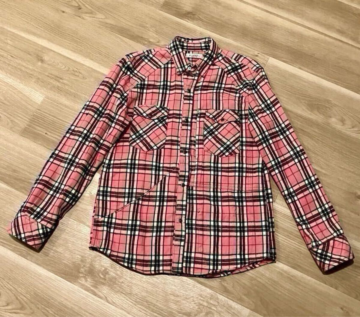 防寒 超高機能 5ポケット サイズ3 ネルシャツ ワークシャツ チェック CPOジャケット ハリウッドランチマーケット ハリラン HRM Blue Blue拍卖