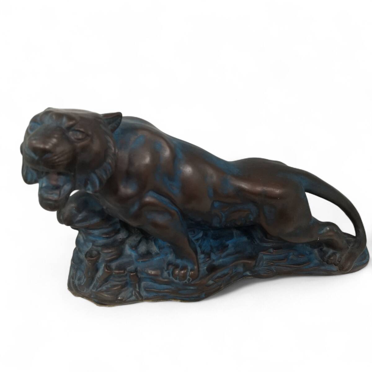 ◎招福厄除け◎陶磁器製 虎 置物 仏教美術 伝統工芸 即発送拍卖