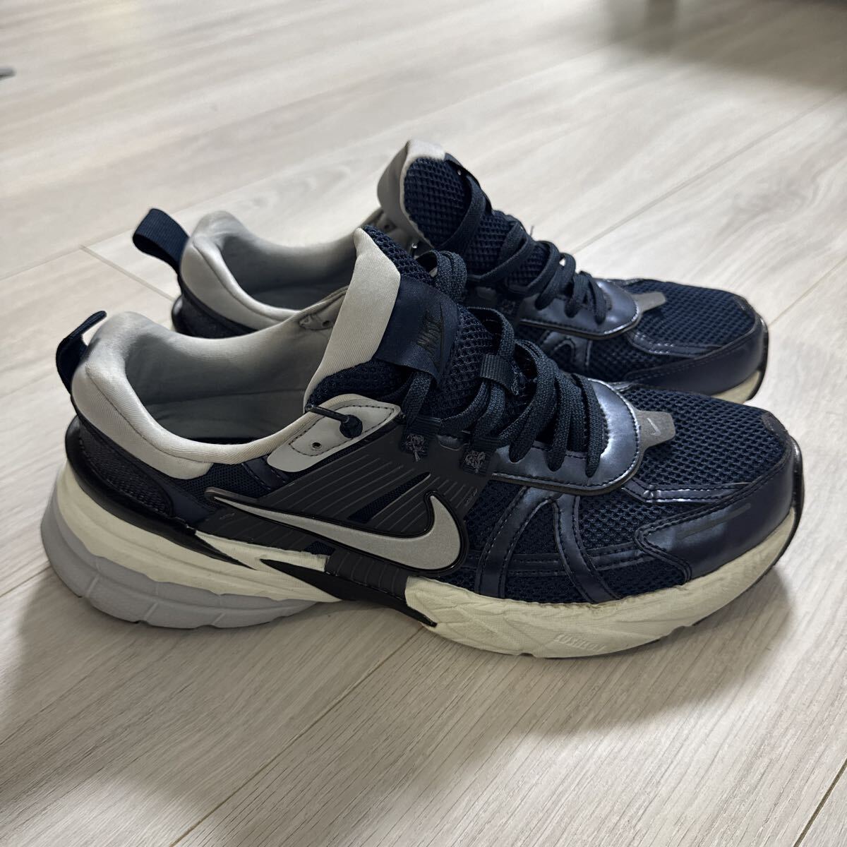 NIKE V2K Run ネイビー ナイキ スニーカー 29センチ 拍卖