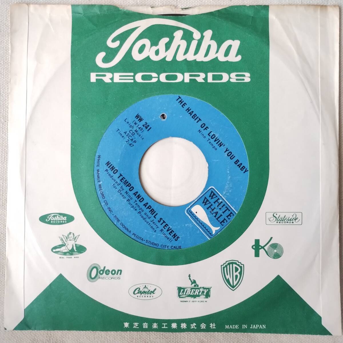 NINO TEMPO & APRIL STEVENS THE HABIT OF LOVIN YOU BABY★US盤 WHITE WHALE★10012EPR拍卖