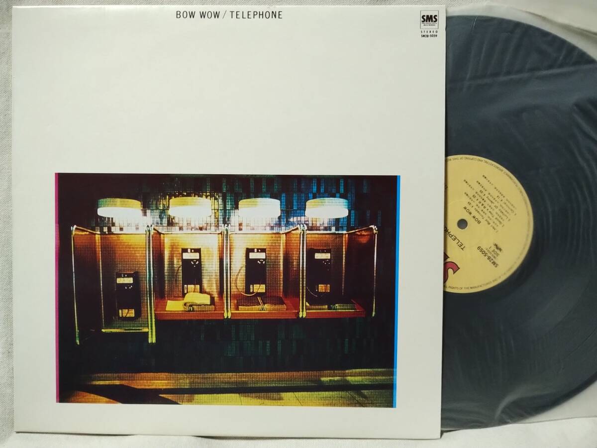 BOW WOW TELEPHONE★1980年リリース ジャパメタ★歌詞カード付★3891TPR拍卖
