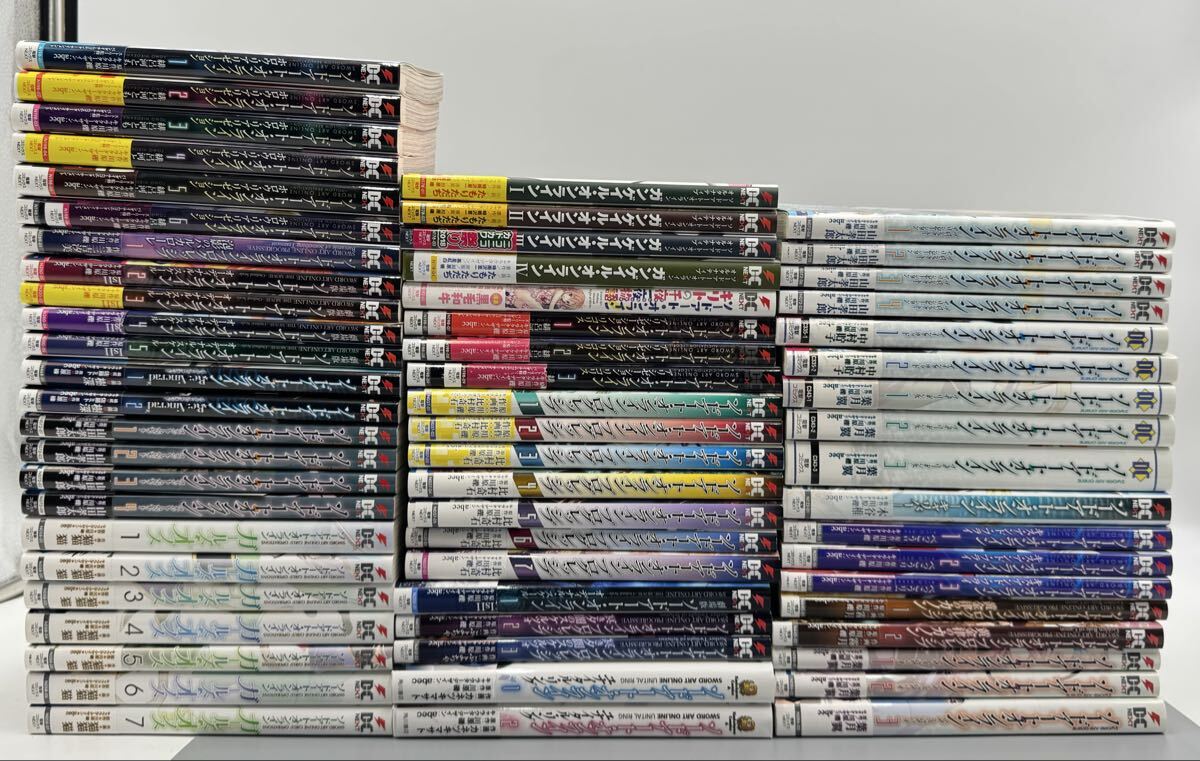 19【未検品】ソードアートオンライン オーディナルスケール プログレッシブ リアリゼーション ガンゲイルオンライン等 拍卖