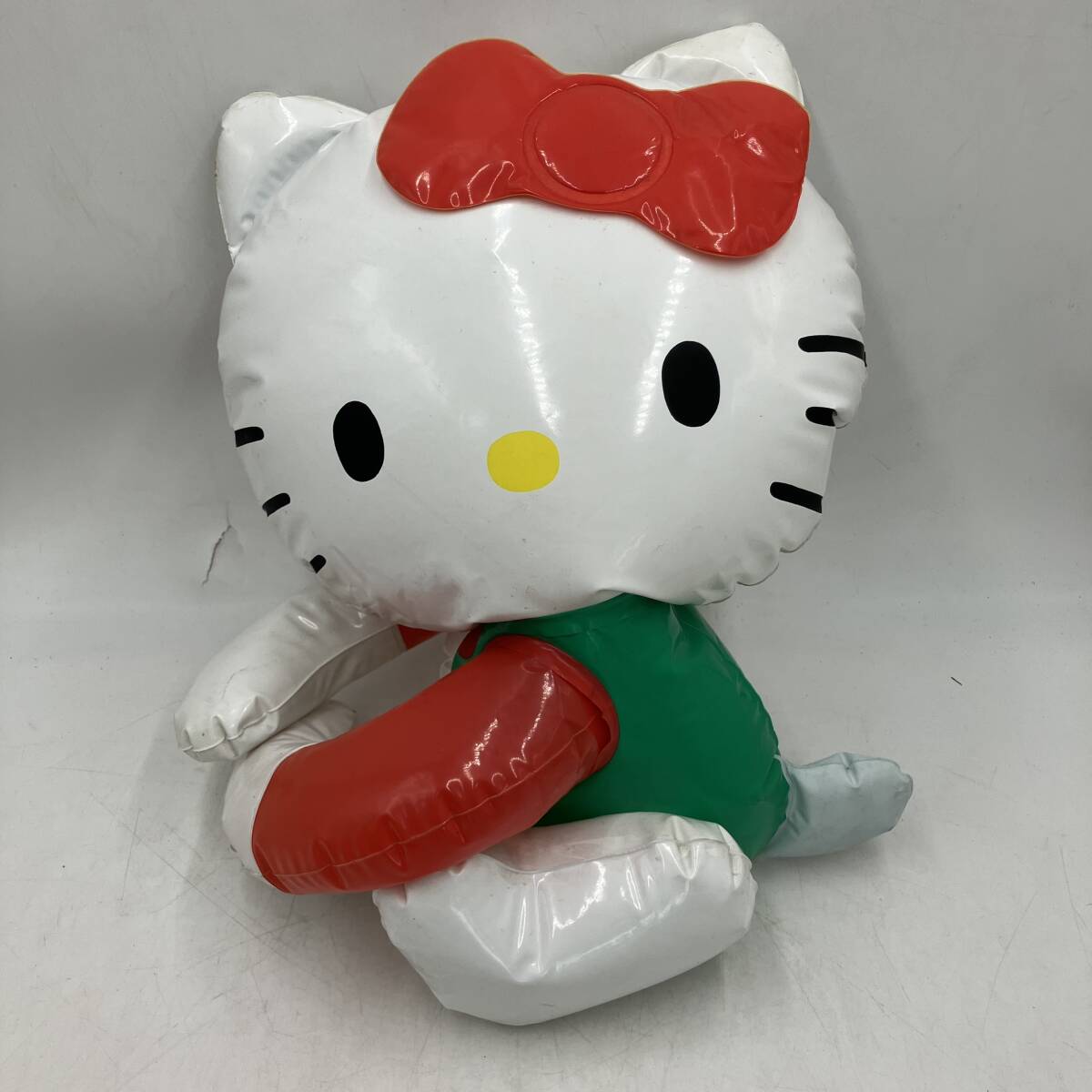 【激レア!現状品】平成レトロ ハローキティ サンリオ だっこちゃん人形 ビニール製 膨らむ人形 1点拍卖