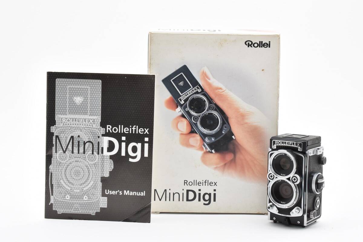 ★訳あり極上品★ Rolleiflex MiniDigi 箱 説明書 通電確認 AU4923#0748#00002拍卖