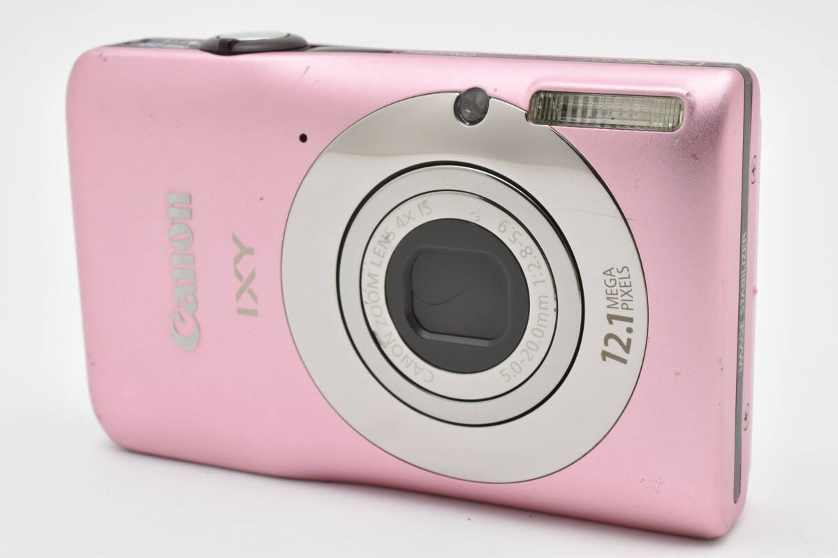 ★訳あり極上品★ Canon キヤノン IXY 200F PC1469 ピンク 基本動作OK センサーごみ AU4942#00341#00012拍卖