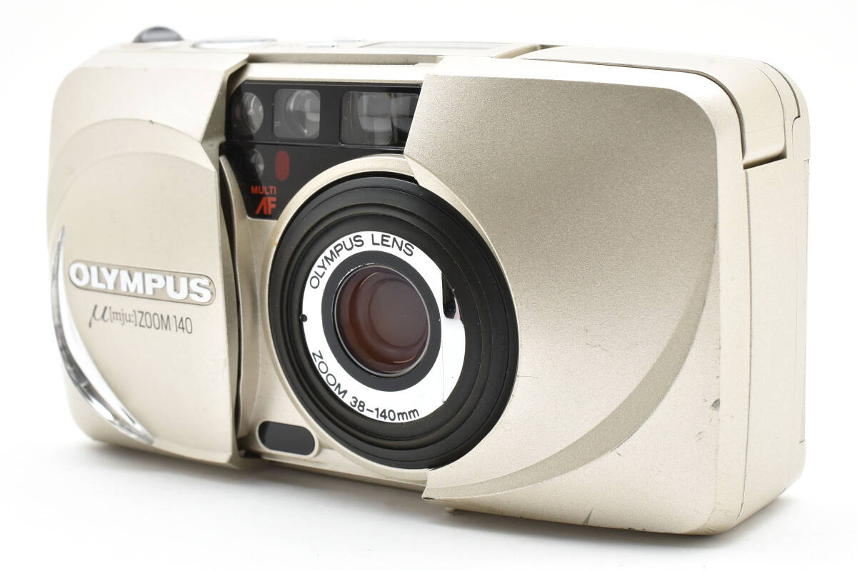 ★実用品★ OLYMPUS オリンパス μ ZOOM 140 基本動作OK! AU5045#0594#0007拍卖