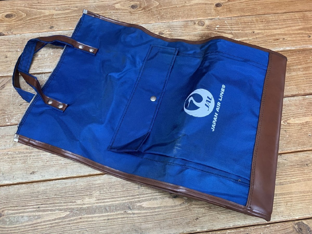 【HR-0298】JAL 日本航空 ナイロン製 キャリーバッグ キャスター付き カバン 約57x39x17cm 東京引取可【千円市場】拍卖