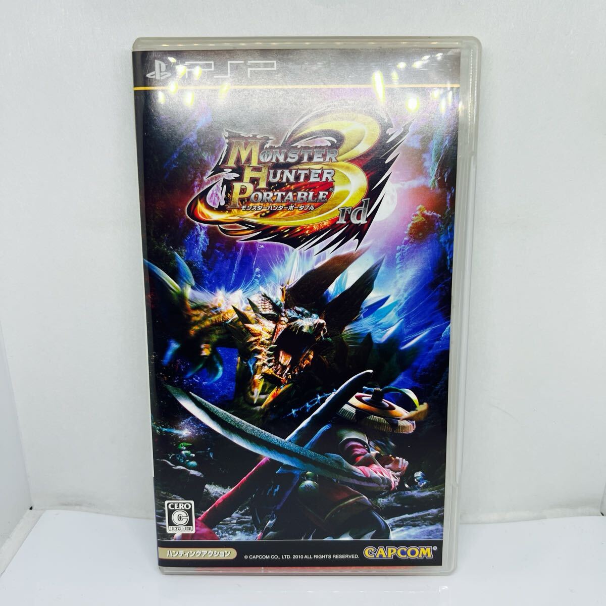 【動作確認済】PSP モンスターハンターポータブル 3rd拍卖