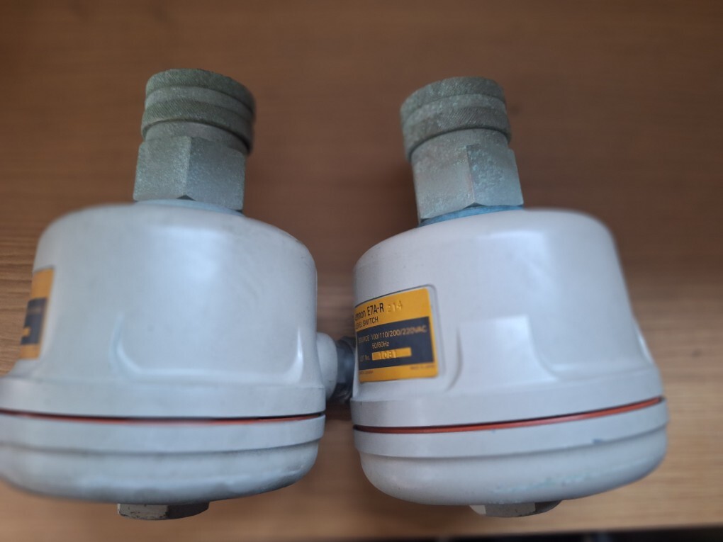 OMRON レベルスイッチ LEVEL SWITCH E7A-R 2個拍卖