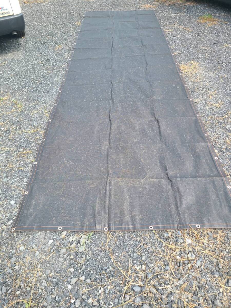 メッシュシート 黒 1.5x5.1 50枚☆引取り歓迎☆拍卖
