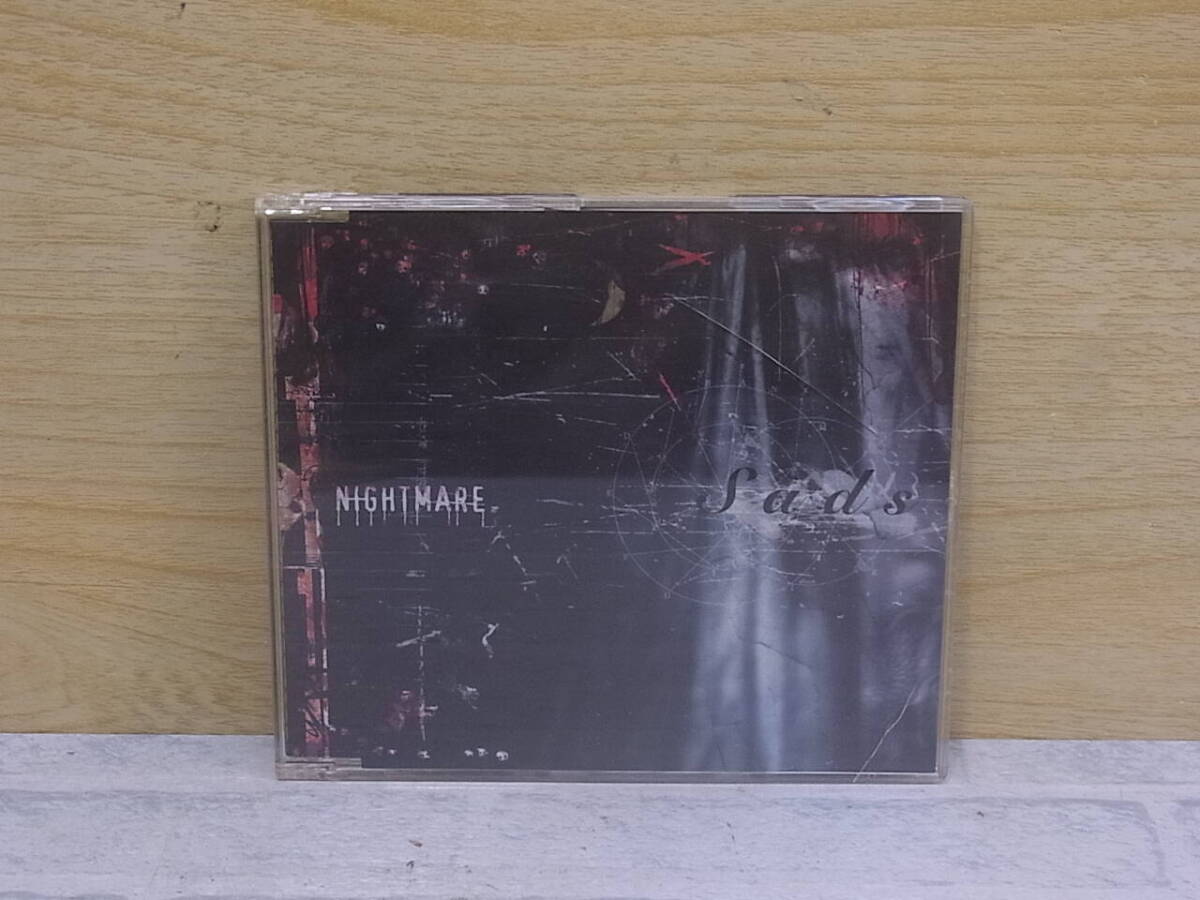 △J/380●邦楽CD☆サッズ Sads☆NIGH MARE☆中古品拍卖