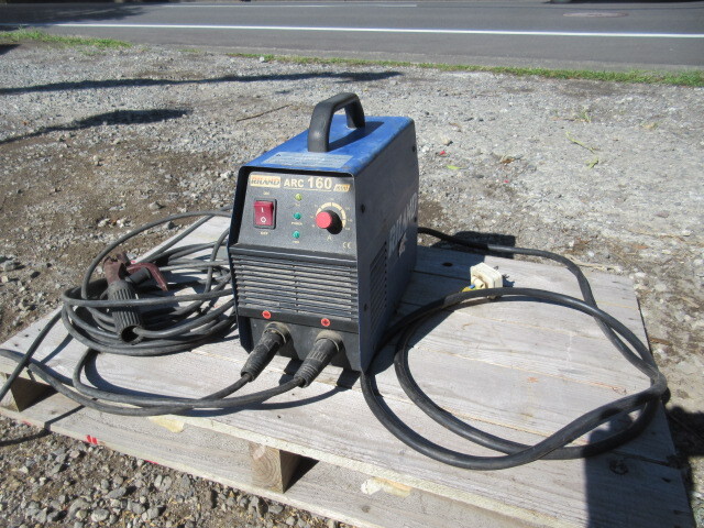 RIAND溶接機 モデルARC160mini アーク溶接機 動作確認済拍卖