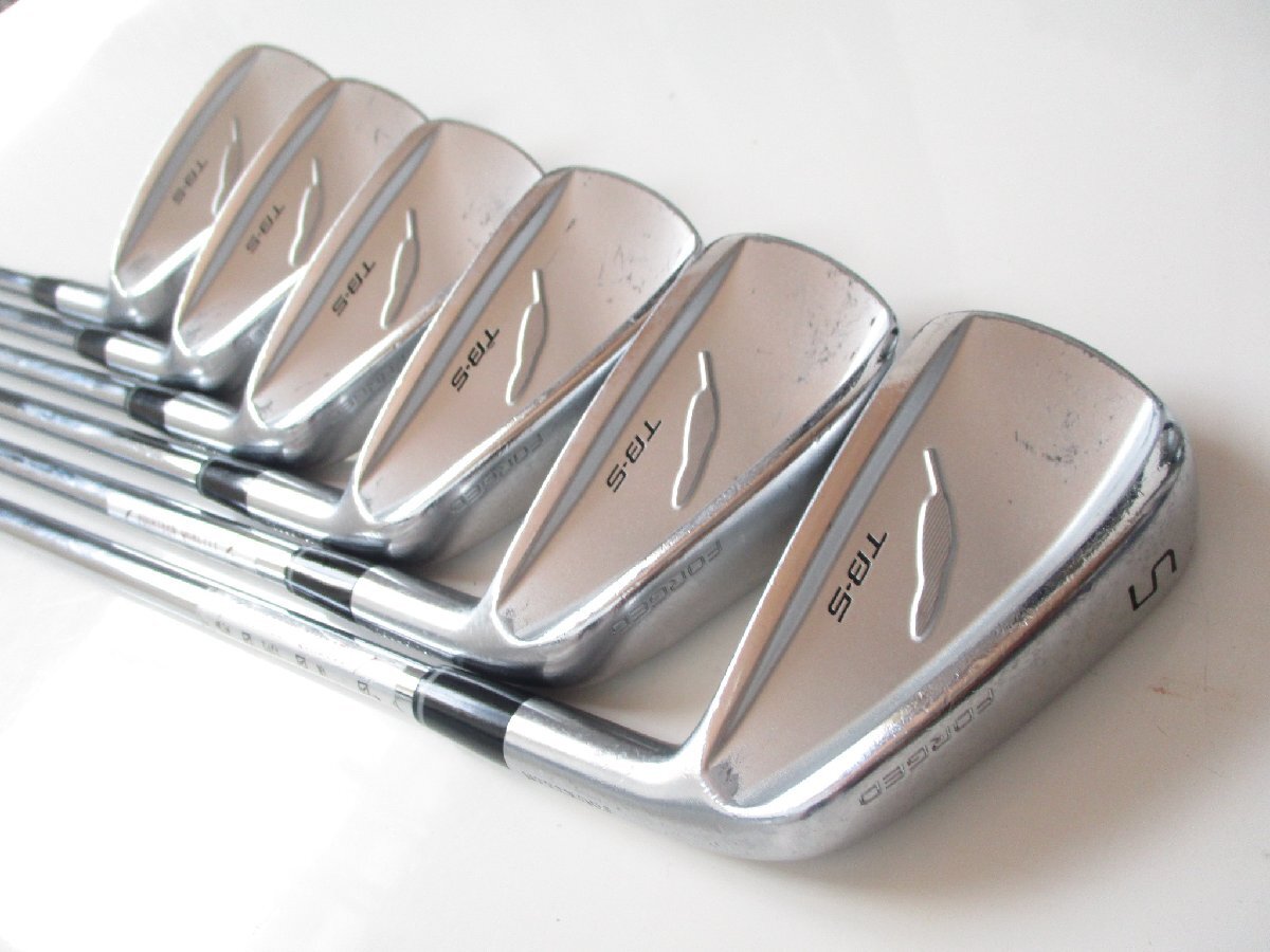 フォーティーン TB-5 FORGED 5-PW 6本 FS-90i(S) TB5 フォージド スチール拍卖