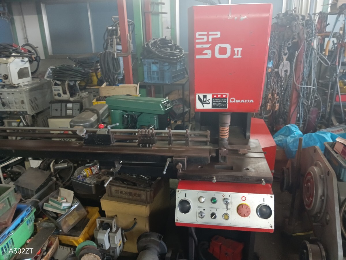 アマダ セットプレス SP30Ⅱ 1992年 穴あけ 板金 製缶 ブレーキ プレス 拍卖