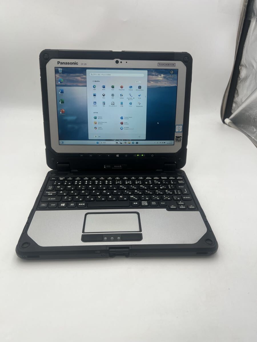 防塵 防滴 頑丈 Panasonic Toughbook CF-20 Core i5 7Y57 タッチパネル 10.1型WUXGA SSD128GB拍卖