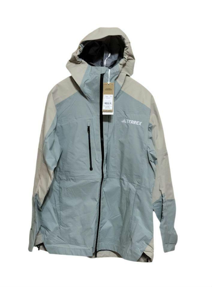 【新品】adidas TERREX 防水シェルジャケット レディースL 薄緑拍卖