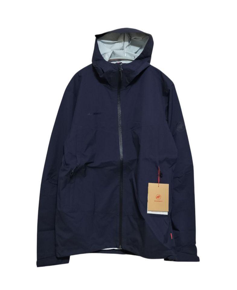 【新品】MAMMUT Albula HS Hooded Jacket M ネイビー拍卖
