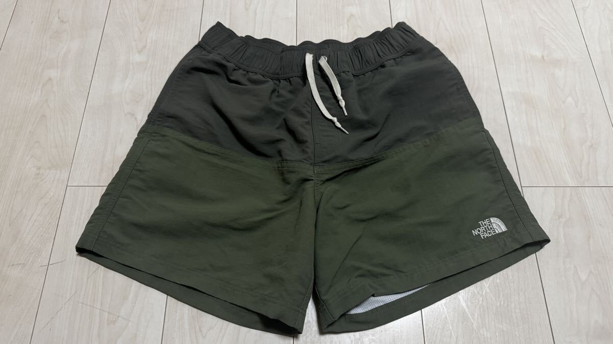 THE NORTH FACE ノースフェイス MUDSHORT 水陸両用 マッドショーツ ショートパンツ Sサイズ カーキ拍卖