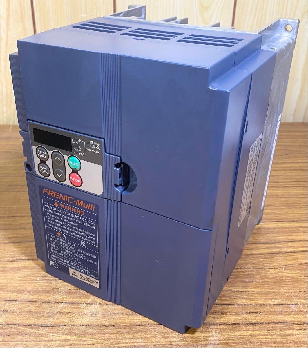 富士電機 FRENIC-Multi FRN3.7E1S-2KPM モーター回転制御確認拍卖