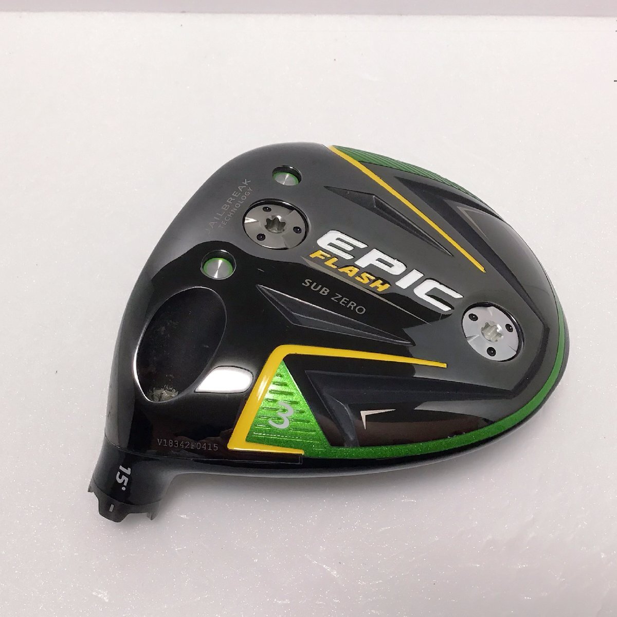 エピックフラッシュ サブゼロ EPIC FLASH SUBZERO 3W 15° レフティ ヘッド拍卖