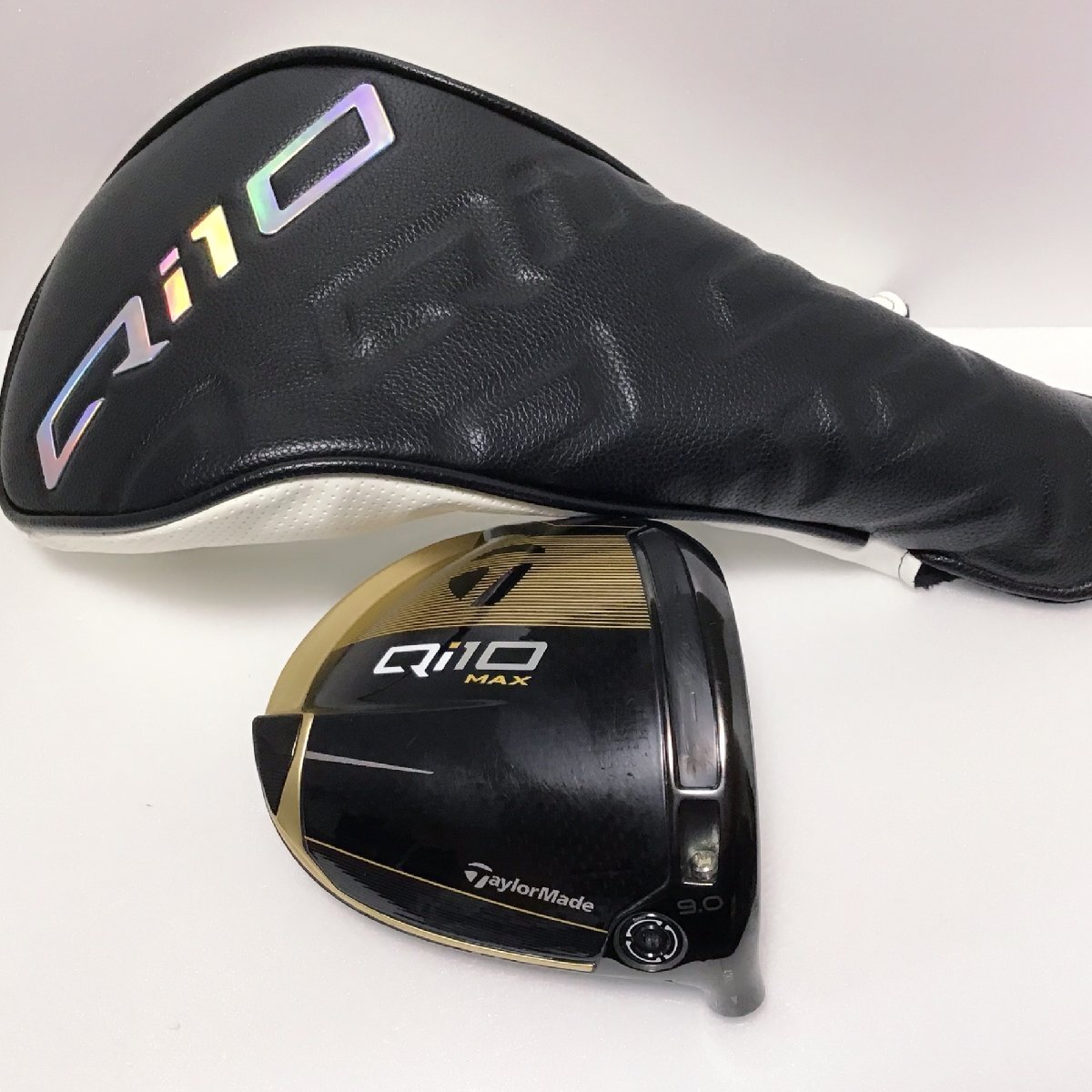 Qi10 マックス MAX デザインシリーズ ゴールド 9.0 ヘッド拍卖