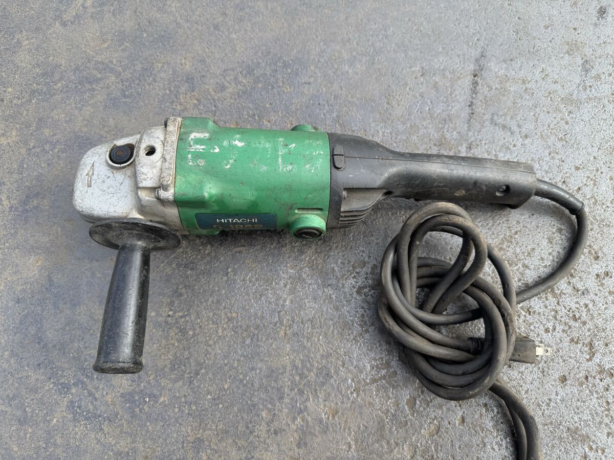 【ジャンク】HITACHI 日立工機 電気ディスクグラインダ G18SP拍卖
